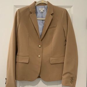 J Crew NWOT Size 4 Khaki Blazer